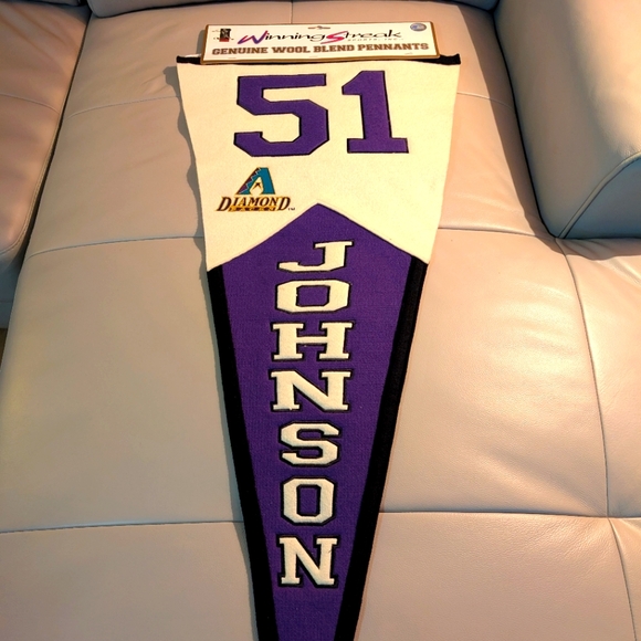 Vintage Randy Johnson HOF Pennant - Picture 1 of 4